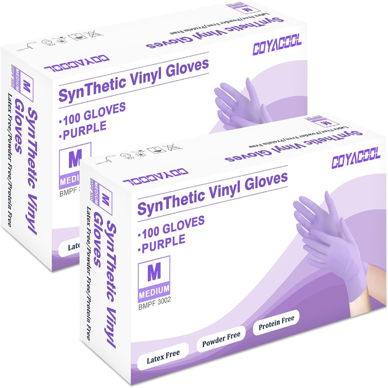 50/100pcs Purple Nitrile Glove - Exam Glove Nitrile review and price