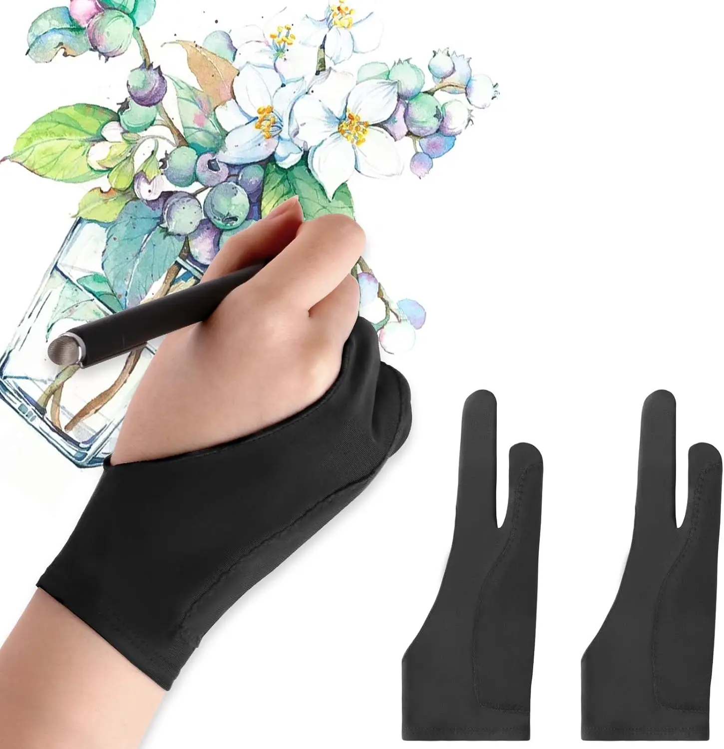 S/M/L Anti-touch Gloves Two-Fi - Touchscreen Glove Capacitive review and price