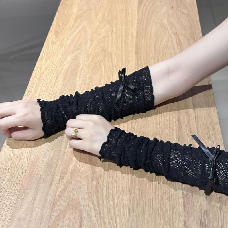 Women Gothic Mesh Fingerless G - Fingerless Glove Knit review and price