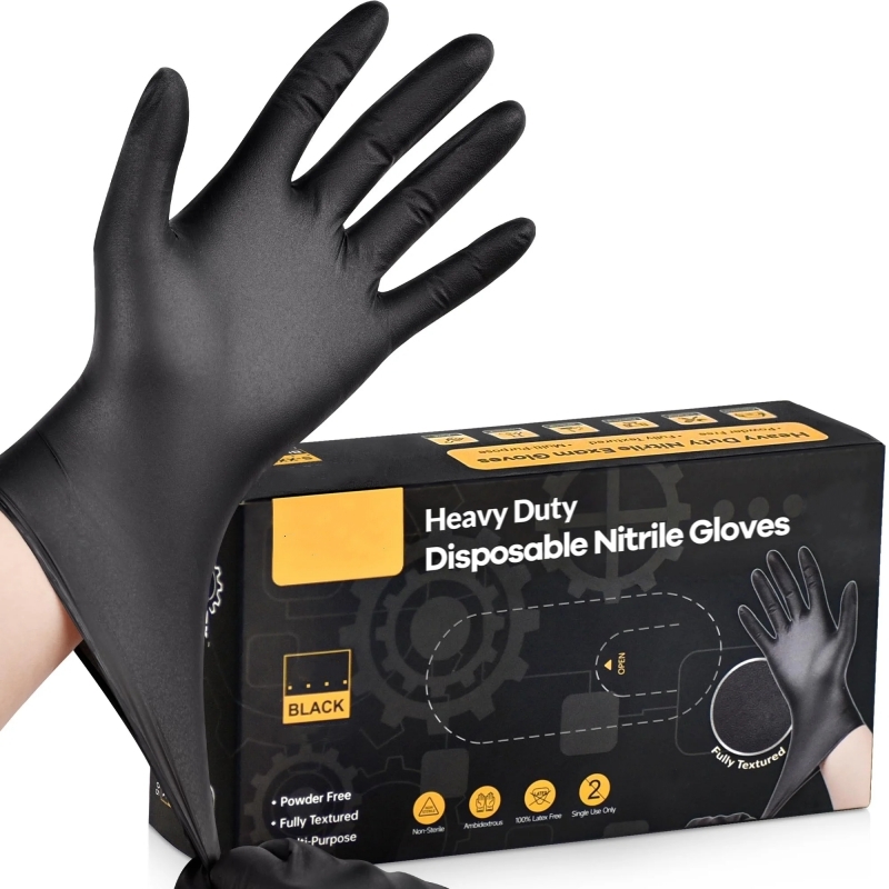 20PCS Black Disposable Nitrile - Nitrile Mechanic Glove review and price