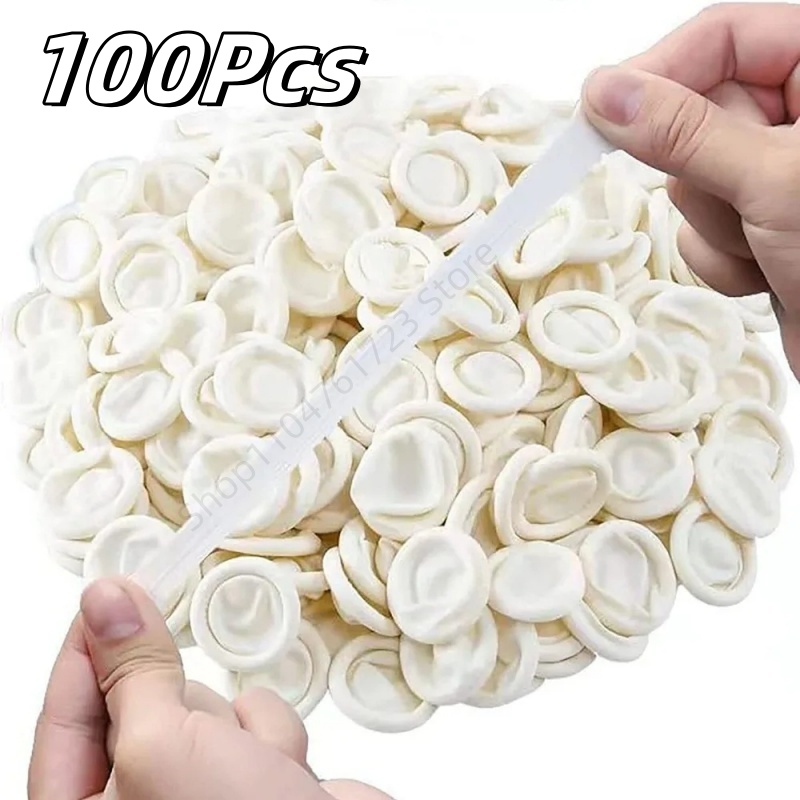100Pcs Disposable Finger Cover - Latex Disposable Glove review and price