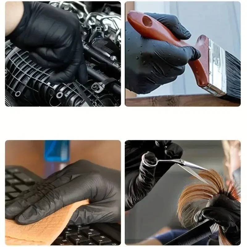 Disposable Black Gloves Unisex - Latex Disposable Glove review and price