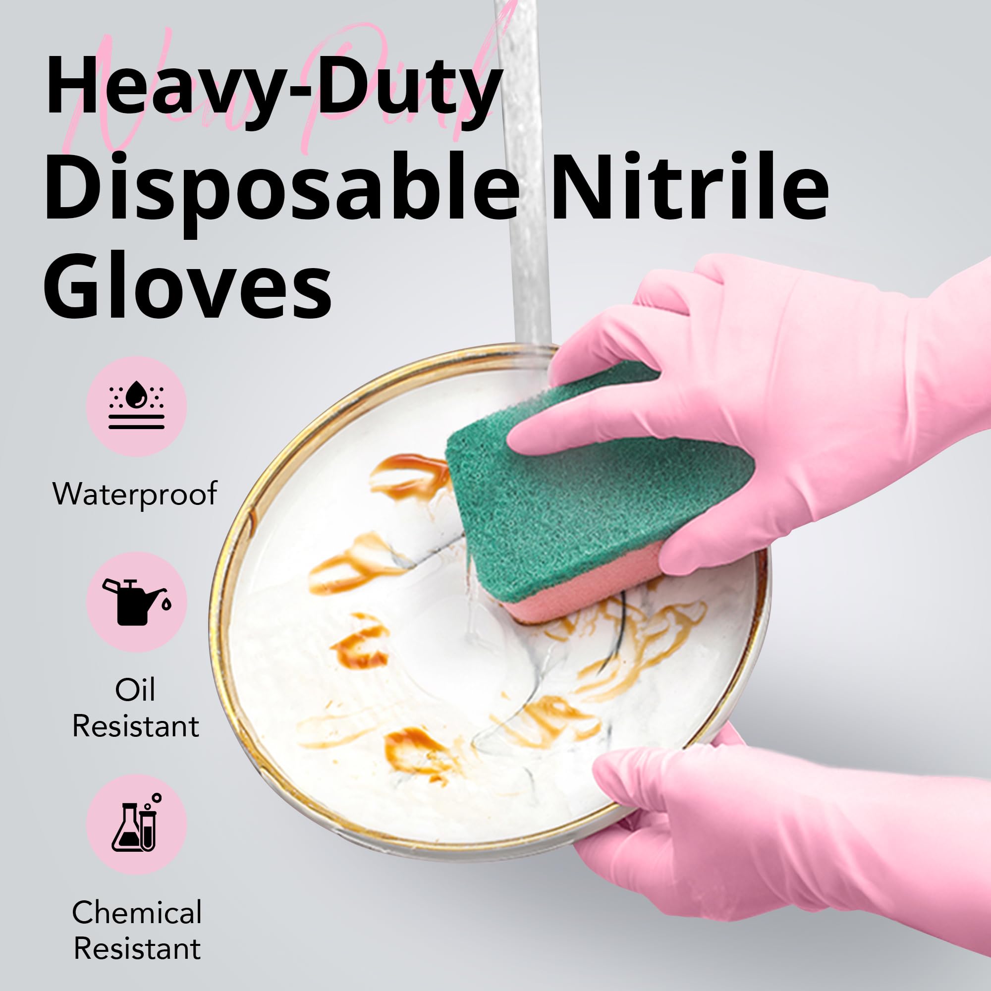 Disposable Nitrile Cleaning Gl - Exam Glove Nitrile review and price