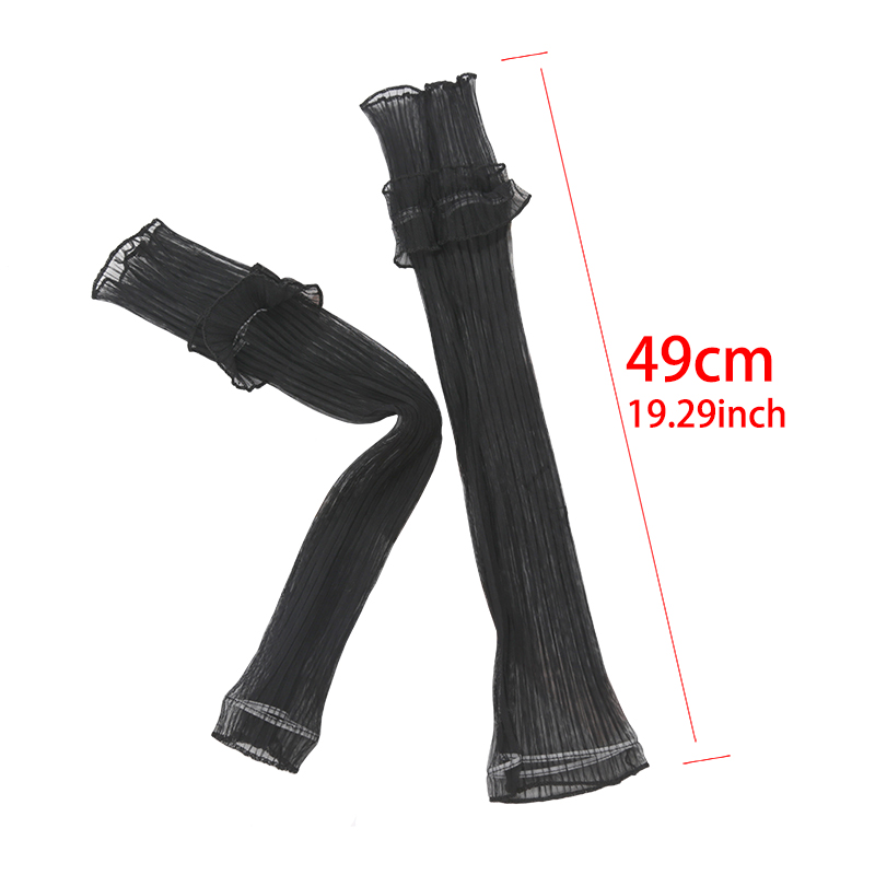 1 Pair Ice Silk Long Sleeves S - Fingerless Glove Knit review and price