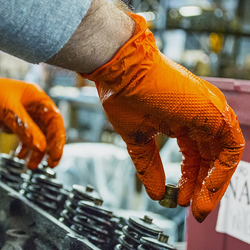 100Pcs Per Box Mechanical Nitr - Nitrile Mechanic Glove review and price