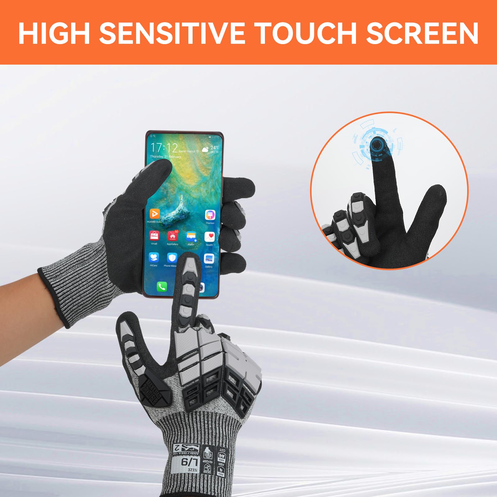 Anti-Impact Gloves With Cut-Re - Cut Resistant Glove review and price