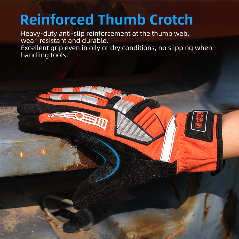 XYEHS 1 Pair TPR Impact Resist - Work Glove Impact review and price